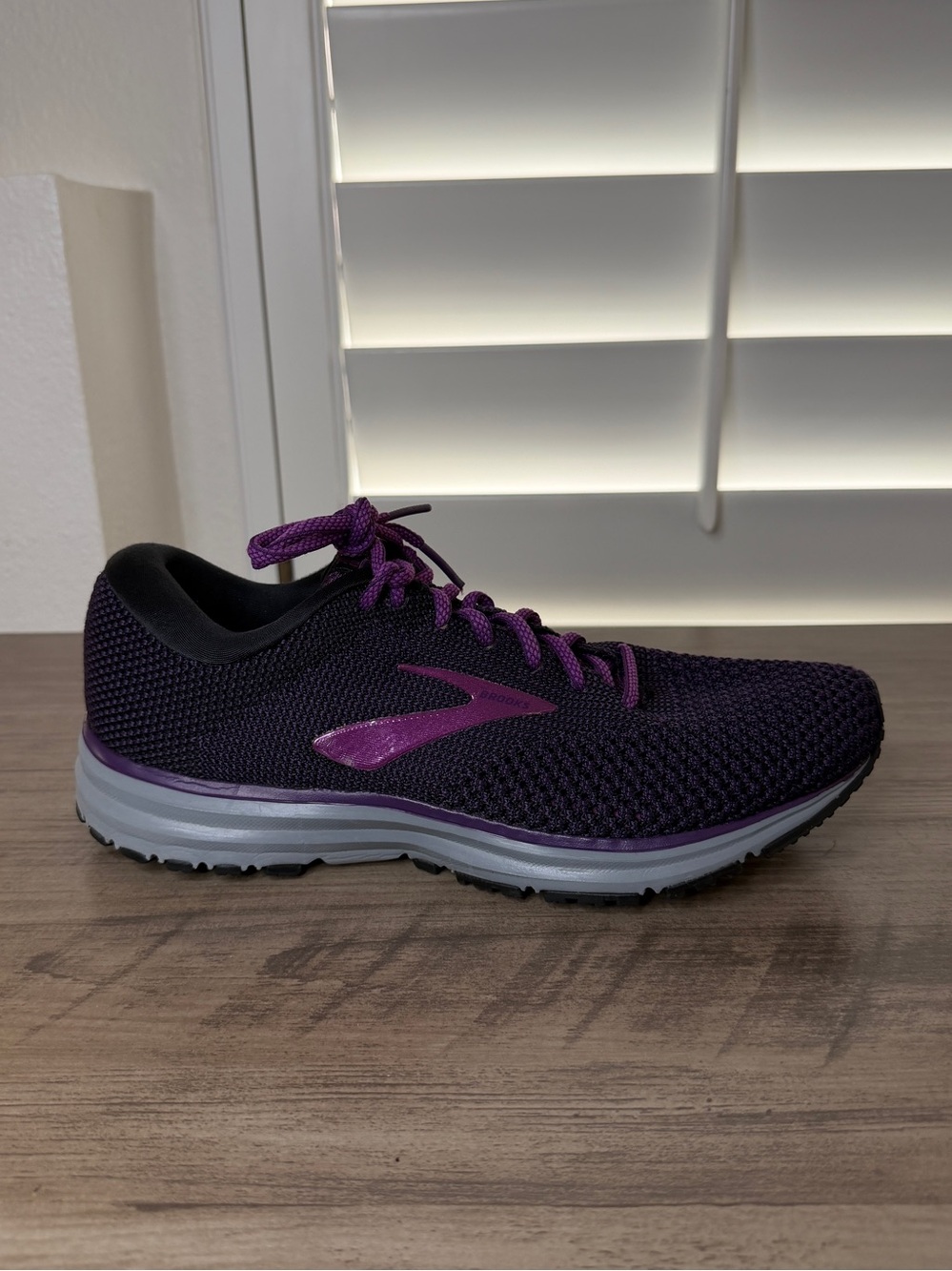 Brooks Women's Purple/Black Revel 2 Athletic Running Shoes | Size 9 - Picture 3 of 7